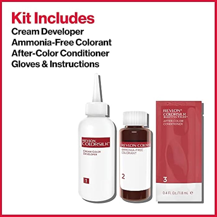 Revlon Colorsilk Permanent Hair Color - # 51 Light Brown - Image 3